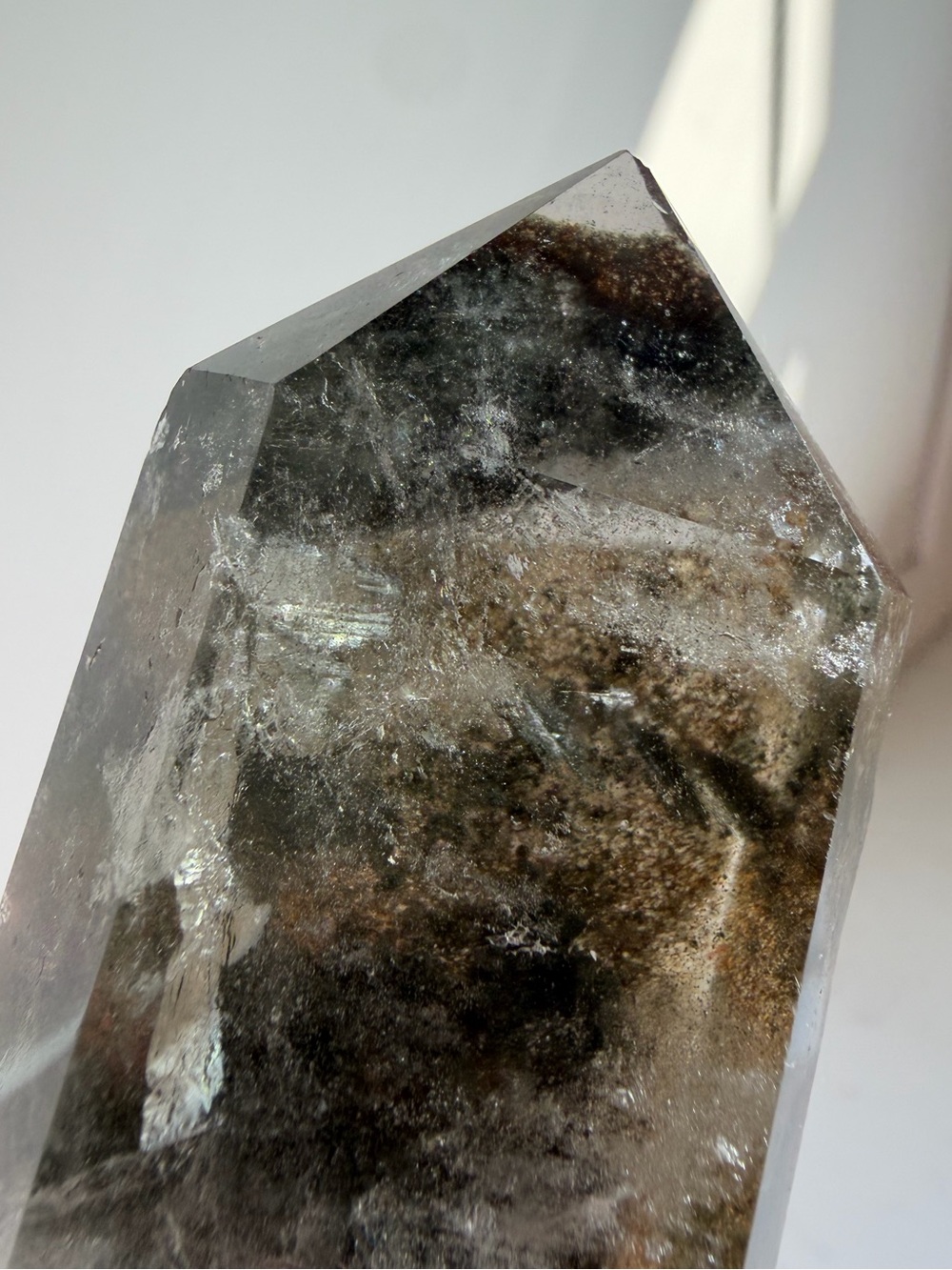 Small Garden Quartz with Natural Skin Back